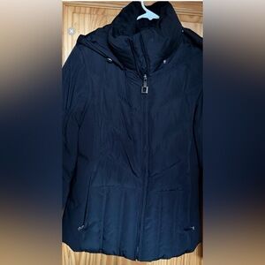 ZeroXposur Black Outerwear jacket with detachable hood